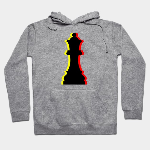 Trippy Queen Piece (Yellow and Red) Hoodie by inotyler